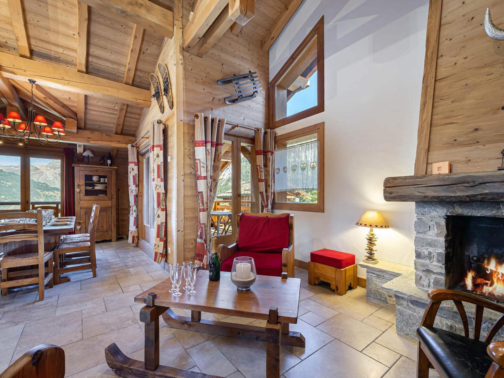 Chalet De 160M² A Courchevel, Proche Pistes, Pour 8 Avec Sauna Et Garage - Fr-1-562-44 Villa Eksteriør bilde